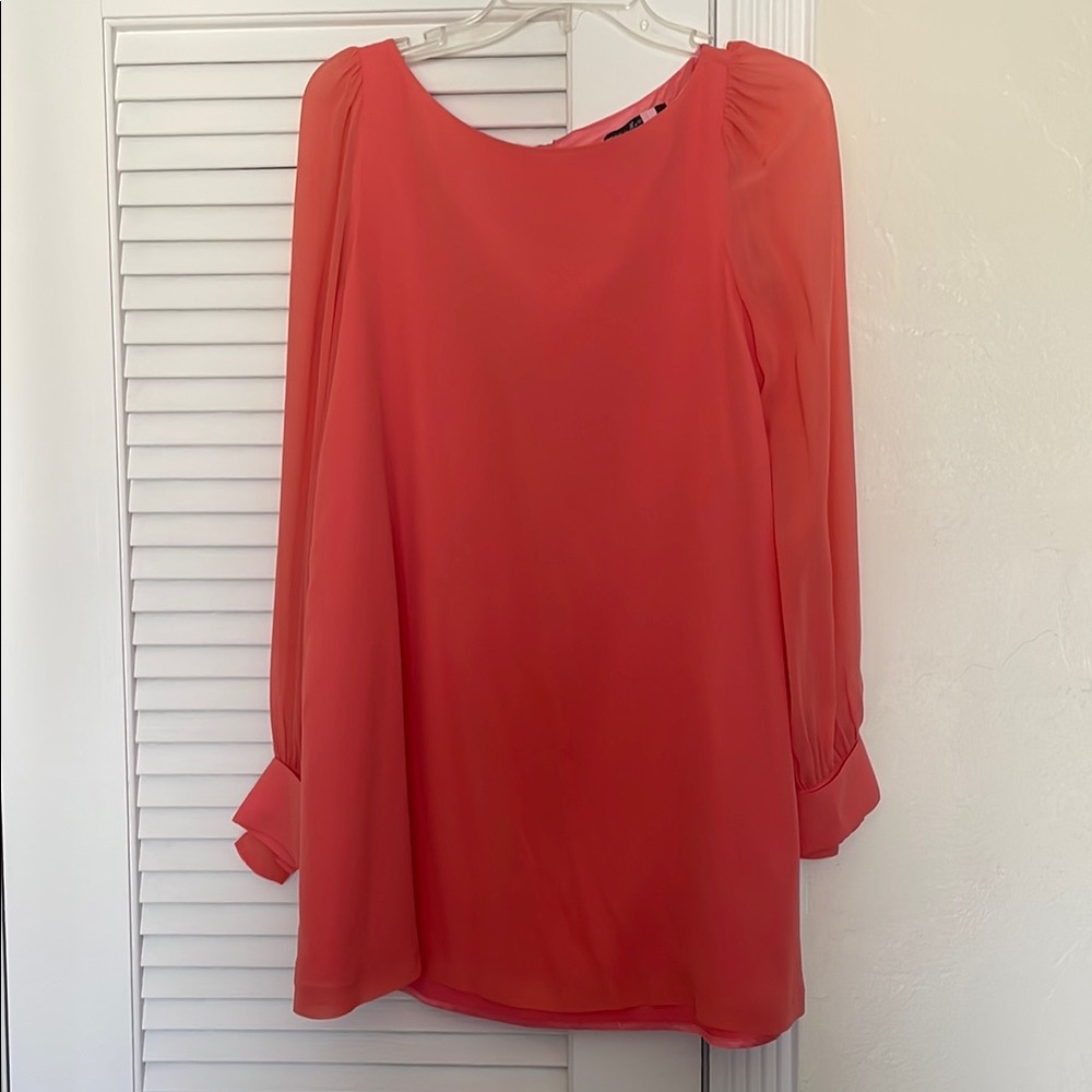 Elegant Coral Women's Top